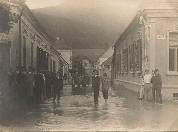 Resita-inundatiile din1906 - Romania veche