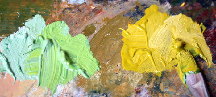 reproducere pictura grigorescu  (2); Rucar reprodurere tablou dupa pictura pictorului Nicolae Grigorescu pictura in ulei pe panza lucrare executata in totalitate manual cu tuse largi in pasta pensula si spaclu
