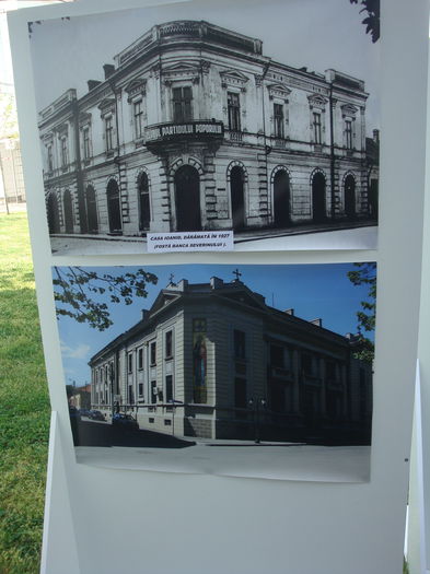 Casa Ioanid, dărâmată in 1927. Fostă banca Severinului. - Expozitie