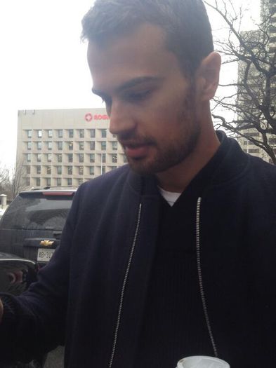 TheoJames6thMarch2014 - x-The handsome Theo James