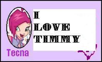 I love Timmy - TECNA