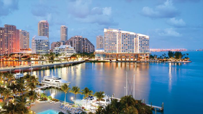 in Miami .. acolo era zi..