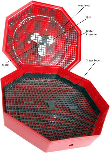 3010305 Incubator electric CLEO 5 ( 60 OUA)piese schimb 2