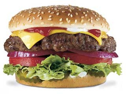 Hamburger mediu - 4 lei