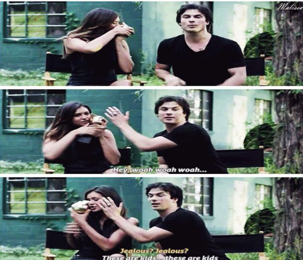 - Pe unde vina aia? =)) Ia ceva pe tine,macar acopera zona!Nu umbla asa indecent,cl; in fata Elenei :-w.
