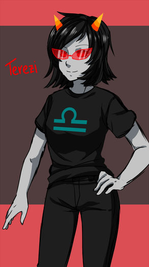 Terezi Pyrope qvq mi-a fost lene sa fac mai mult - Desene si schite