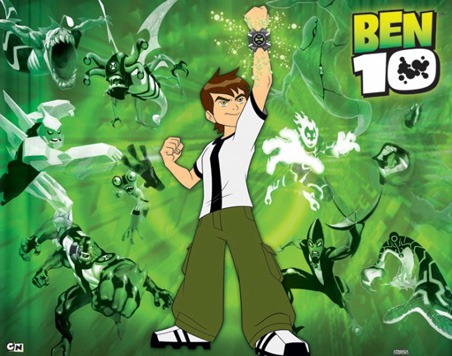 lgmpp50183 ben-warping-ben-10-ben-tennyson-mini-poster - ben 10 si echipa extraterestra