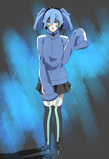 Mekakucity actors-Ene - 02-Fan arts