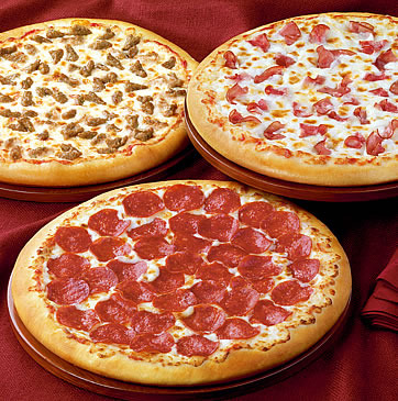 3_pan_pizzas - Pizza