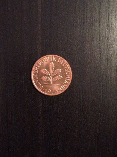 1 pfennig, 1973, Germania UNC-1 leu - Monede de vanzare