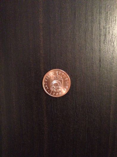 1 santim, 2008, Letonia- 1 leu - Monede de vanzare