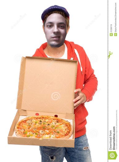 20 de dolari face. Si pt ca esti asa frumoasa uite mai ai o pizza bonus plus numarul meu de telefon
