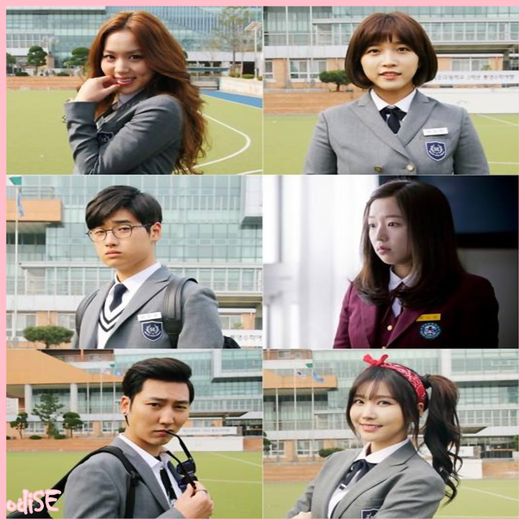 Cha Song-joo; Lee Shi-jin; Park Min-joon; Kang So Young; Kwon Ki-tae; Jo Hae-na; - VWX __ 00 Who are you School 2015 00
