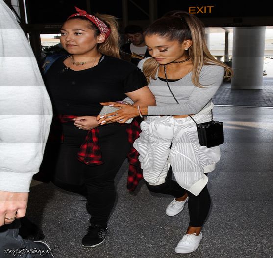 At LAX airport - 2O15 - shows AND appearances_ 2O15 xx