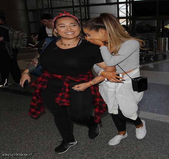 At LAX airport - 2O15