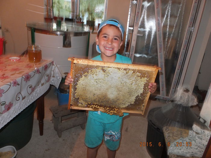 DSCF1226; Ninii vrea sa ajunga stupar!! :D
