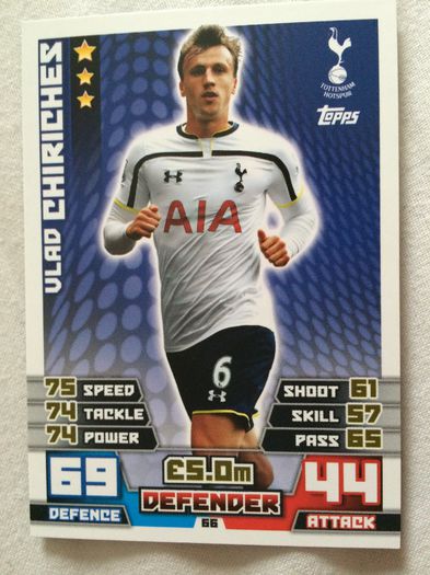 14-15 Tottenham - Vlad Chiriches