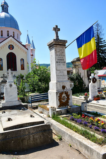 Mormântul poetului Andrei Mureșianu ! - BRASOV - Biserica Sfanta Paraschiva