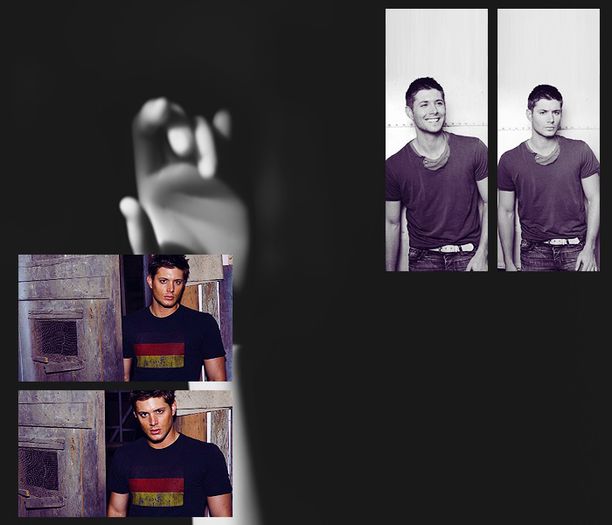 　　♥̷͜͡   Jensen Ackles: Nu prea m-am uitat la SPN decât la câteva episoade și na.; Nu știu, ea e Dean eu sunt Sam și e super hot.

