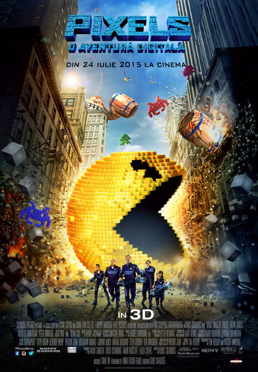 Din 24 iul,  Pixels (2015)