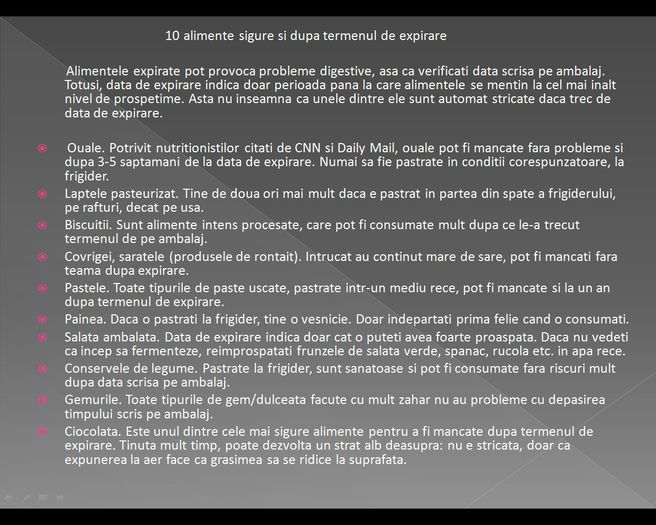 10 alimente sigure si dupa termenul de expirare - Sanatate - 10 trucuri vechi si noi