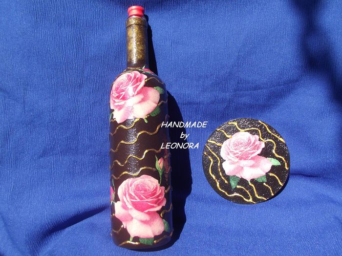 sticla si magnet frigider