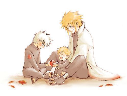 KakashiBabyNarutoandthe4th[1]