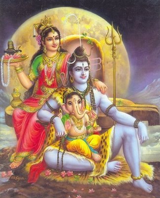 Shiv Parvathi Ganesh[1] - Zeul Shiva