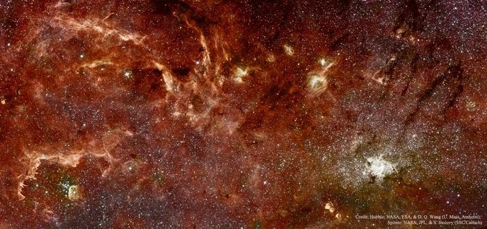 gcenter_hstspitzer_1080 - Colindand prin univers I