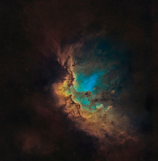 NGC7380Narrowband950 - Colindand prin univers II