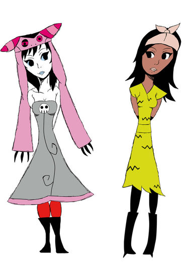Mistique Sonia and Alpha girl anime - 7-Fanarts-7