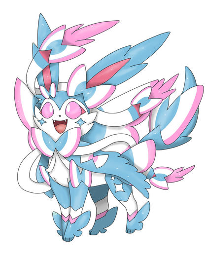 mega_sylveon_ - mega eeveelutii