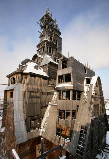 wooden gagster house (archangelsk_russia) - cladiri ingenioase