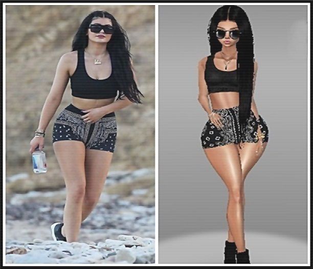 badKarma - Kylie Jenner - z Original idea l Imvu stars GAME l