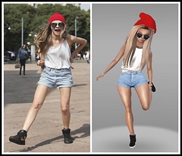 prideofUK - Cara Delevingne - z Original idea l Imvu stars GAME l