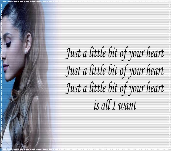 ❥ @CaraDelevingnex4; š fανøυяıтe šøиg fяøм ΛŔĪΛИΛ ıš Ĵ.Λ.Ŀ.ß.♡.Y.Ĥ. <３ - your favourite SONG from II Ariana I