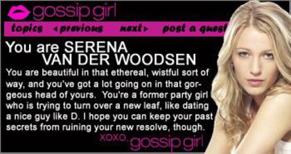 gossipgirl-serena - Friends list - Join in - Intrati