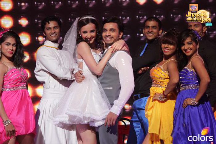 CNqw95FUcAAnfjS - Sanaya in Jhalak