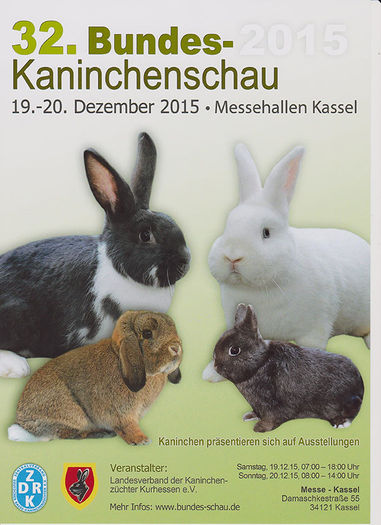 Bundes Kaninchenschau 2015 - EXPOZITII TARGURI