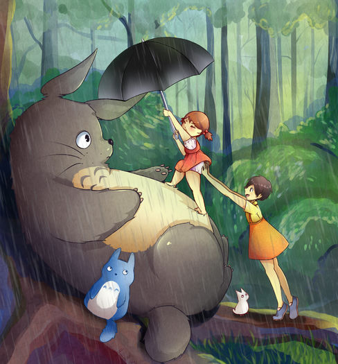 Tonari No Totoro - drawings