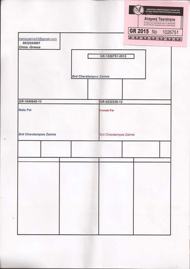 1026751-15 pedigree - Loc 77 Aripi de C