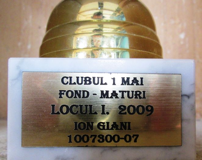 Columbofil Ion Giani - Bucuresti - 3-Trofee castigate