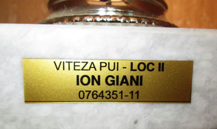 Columbofil Ion Giani - Bucuresti - 3-Trofee castigate