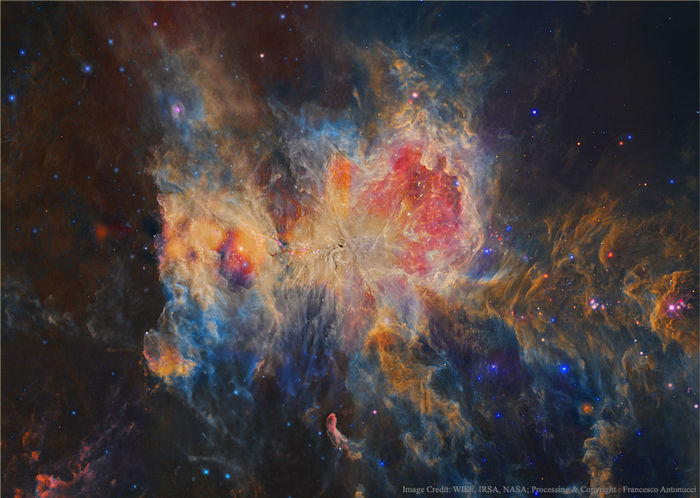 orionred_WISEantonucci_960 - Colindand prin univers I