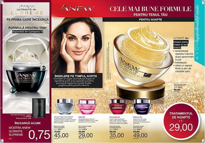  - VAND PRODUSE AVON