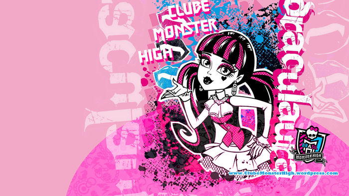 Monster high-draculaura wallpaper