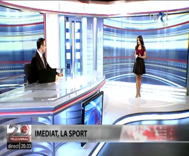 DORINA FLOREA JURNAL SPORTIV TVR 1