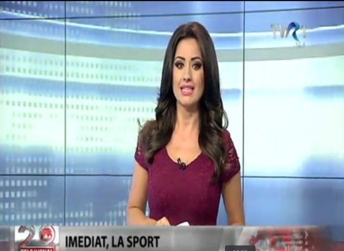 DORINA FLOREA JURNAL SPORTIV TVR 1