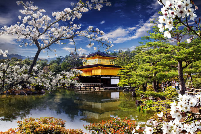 Templu Kinkakuji din China - Peisaje chineze