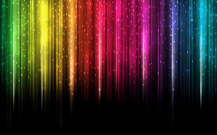 Rainbow Glitter Wallpaper